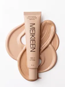Foundation for Women – Instantly Adapts to Your Skin Tone – Buildable Light-to-Medium, Medium Dark-to-Dark, Coverage – 12-Hour Wear – Natural Dewy Finish