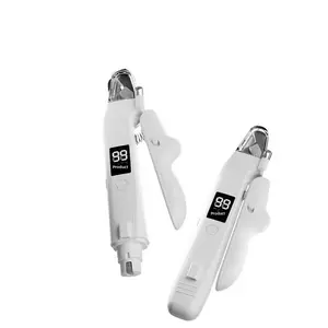 2-in-1 Dog Nail Clipper and Grinder, Electric Pet Nail Trimmer for Cats and Small Dogs