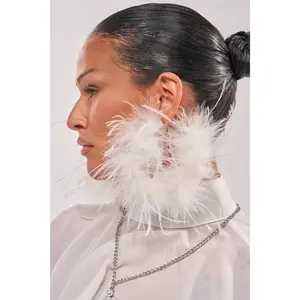 LET ME FLY HOOP EARRING