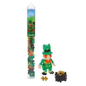 Plus-Plus 70 pc Leprechaun Tube Building Toy for Ages 5-12