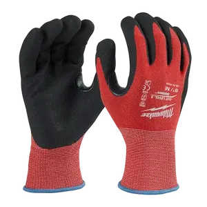 Milwaukee 48-22-8926B 12 Pack Cut Level 2 Nitrile Dipped Gloves - M