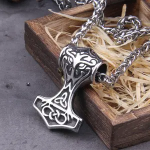 CLASSIC MJOLNIR PENDANT- STAINLESS STEEL