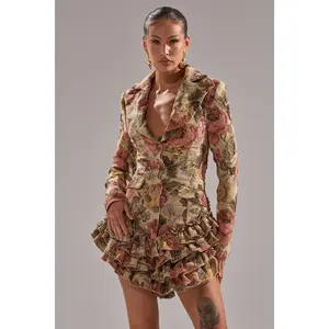 FLORAL HEAVEN TAPESTRY ROMPER
