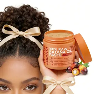 Lebanta 100% Raw Batana Oil Paste from Honduras 4 fl oz - Deep Conditioning Hair Mask for Growth, Strength & Split End Repair