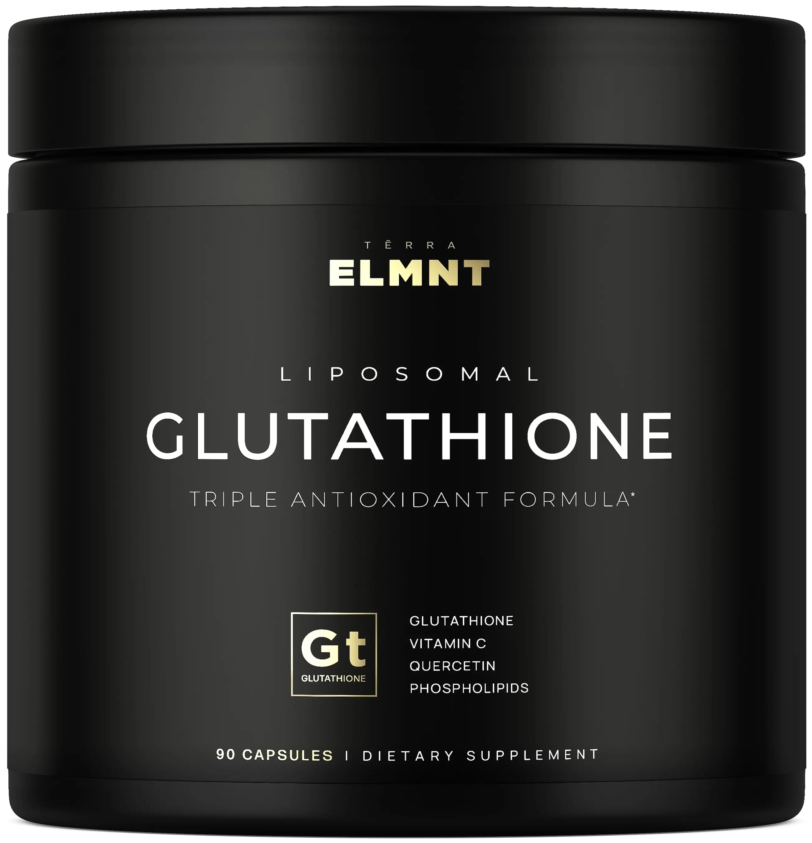 Liposomal Glutathione Supplement | Advanced Skin & Immune Support | Antioxidant Capsules with Vitamin C & Quercetin, 90 count