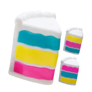 Non-Food Stress Relief Toy Squeeze Fun Two Styles Pizza Cake Mini Gift Box Sensory Plaything ldeal for Relaxing Moments