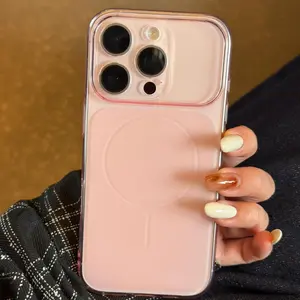 Transparent Clear Ice Matte Phone Case Cover for iPhone 17 Pro Max/17 Pro/17