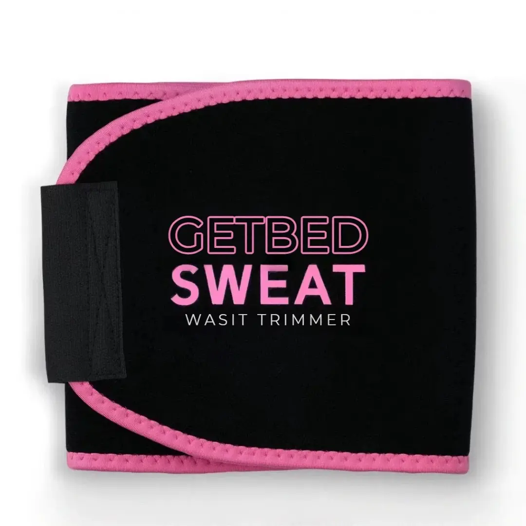 Classic Sweat Waist Trimmer for Women & Men - Black/Pink CR Neoprene with Neo-Sweat Technology for High Intensity Training & Gym Workouts & Fitness Layer Waist Trainer Belt