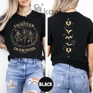 The Thirteen Throne Of Glass Back and Front Shirt, From Darkness Claim Us Shirt, Bookish Gift, Fantastic Reader Shirt, The Thirteen Shirt