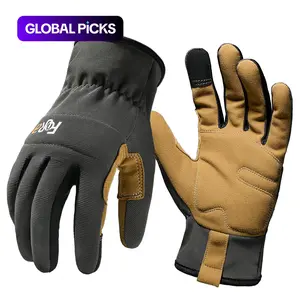Multi-purpose Light Duty Work Gloves (1 Pair), Protective Work Gloves, High Performance Breathable & High Dexterity Gloves, Universal Gardening Gloves for Men & Women