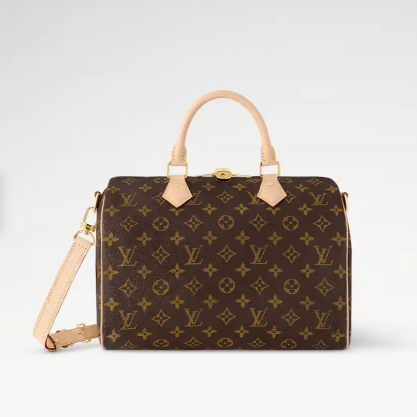 Pre-owned Louis Vuitton Speedy 30 Bandoulière Monogram Shoulder Bag