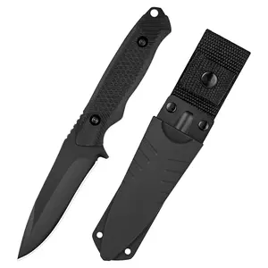 Quick-Draw Sheath: Portable Survival Knife for Camping and Hunting