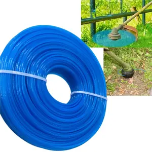 30M lawn mower grass rope, serrated brush cutter accessories, 2.4mm round, universal durable nylon grass rope, garden tools, garden weeding tools