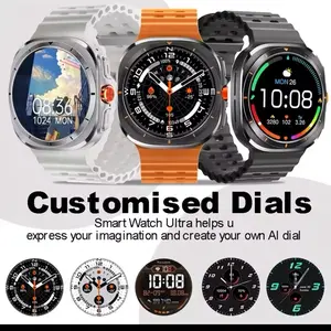 2025  GT7 Ultra 1.52-inch Touchscreen Bluetooth Calling Heart Rate Monitor Sport SmartWatch