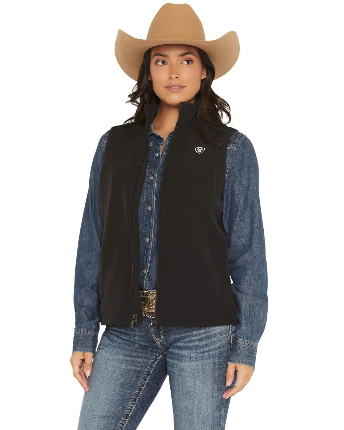 Ariat Women's Women'S Logo Concealed Carry Softshell Vest - 10062786
