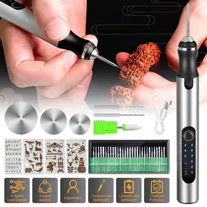 Cordless Cordless Nail Drill Electric Rechargeable File Kit, Professional Efile Acrylic Gel Nail Polish Remover Pedicure Manicure Machine Portable Set for Salon Home