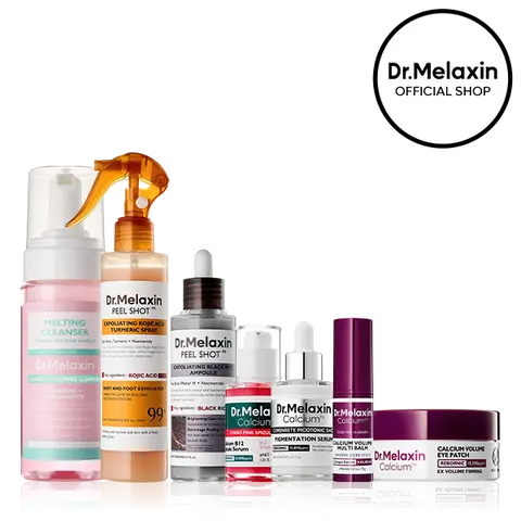 [Dr.Melaxin Official] Radiant Blowout Routine Set | Dark Spot & Peeling Care for a Radiant Korean Glow in a week