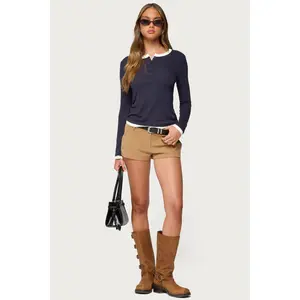 Kyler Corduroy Micro Shorts