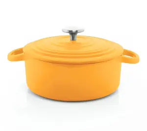 Chantal 5 qt. Round Cast Iron Dutch Oven