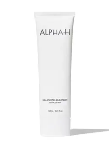 Alpha-H Balancing Cleanser with Aloe Vera 150ml - Gentle Multi-Tasking Face Cleanser for All Skin Types - Remove Makeup, Dirt & Pollution While Hydrating & Soothing