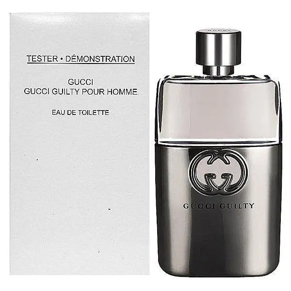Gucci Guilty Pour Homme Tester 3.0 OZ EDT Woody Aromatic Fragrance for Men with Lavender & Amalfi Lemon Notes