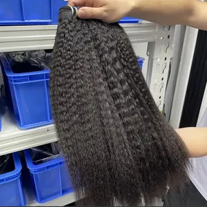 RAW Cambodian Kinky Straight 3 Bundles - 14-32 Inches Long