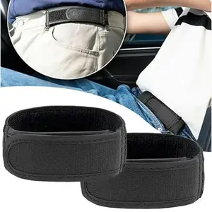 Adjustable Magic Tape Elastic Belt, Adjustable Elastic No Buckle Belt,Comfortable and convenient,no need for punching or buckles,suitable for both men and women
