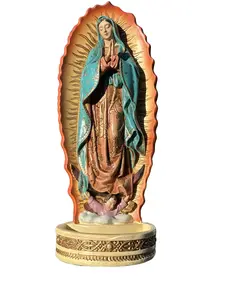 Virgen Mary / San Judas Statues for Religious Decor