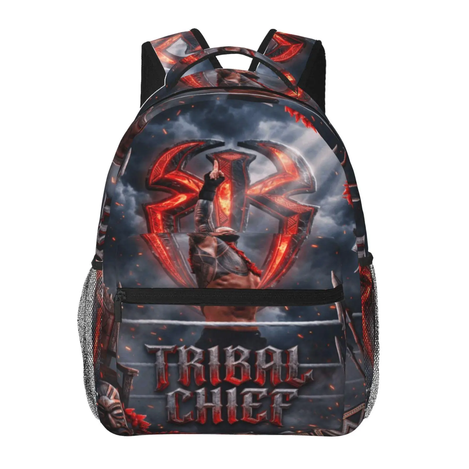 Cool WWE backpacks for school—large-capacity WWE laptop daypacks with exquisite prints, durable casual bookbags for campus daily commutes, a great gift for teen students.