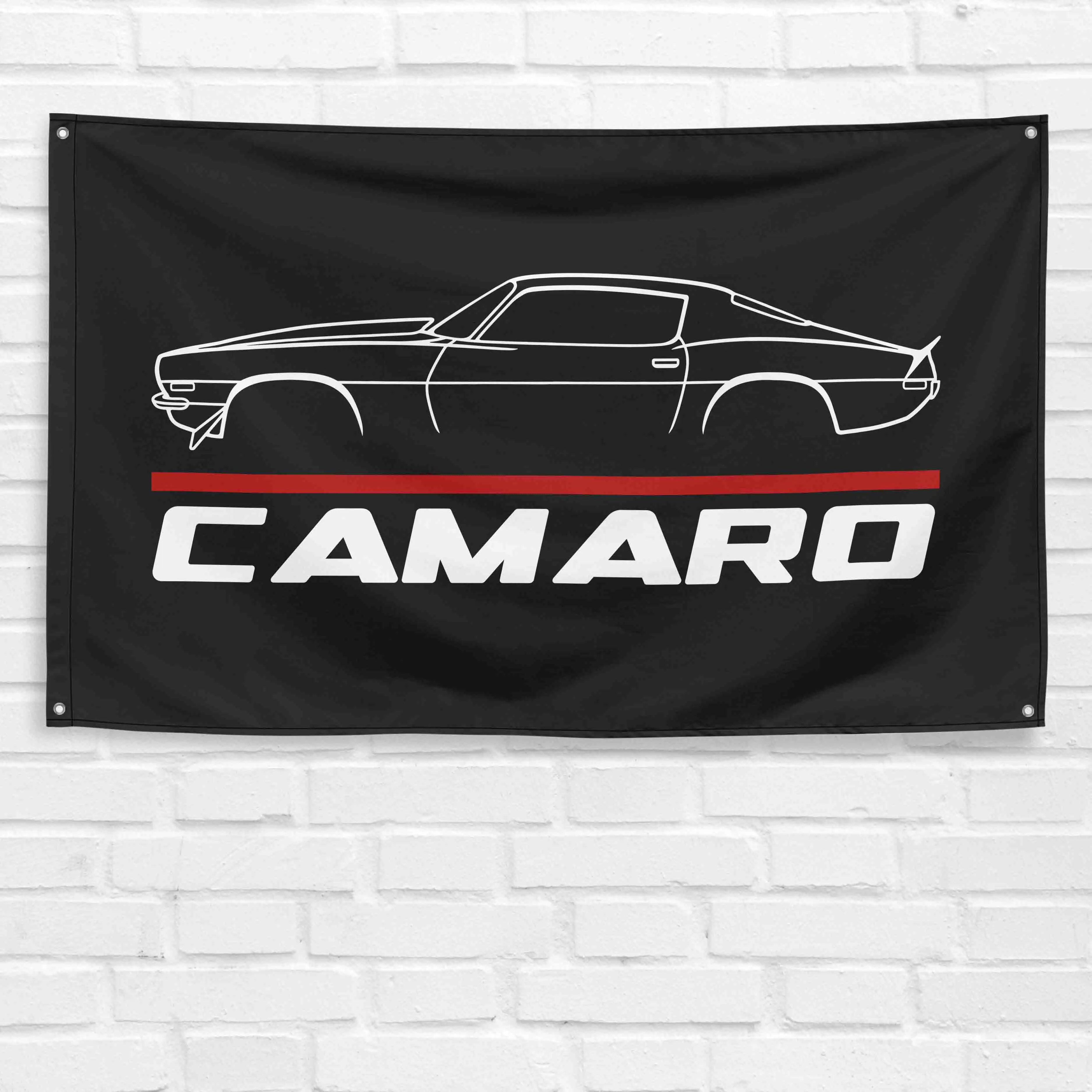 1970 Camaro 3x5 ft Lightweight Hanging Flag, Garage Wall Decoration, Birthday Party Gift Banner