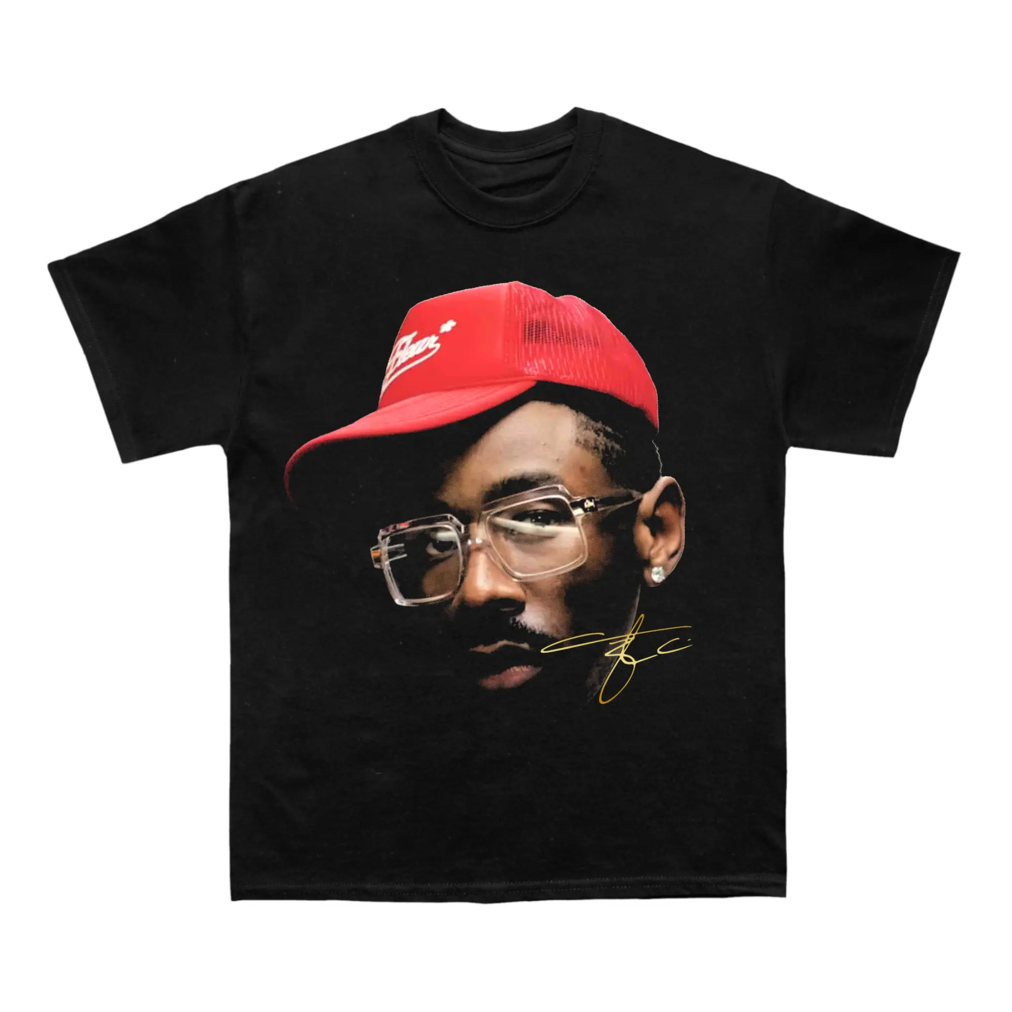 Vintage Pop Culture DTTG Signature Face T-shirt - Graphic T-Shirt 100% Cotton, Unisex Shirt Menswear Womenswear Streetwear Cotton Comfort