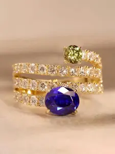 1 PC Retro Style Cubic Zirconia Ring Stackable Rings For Women For Wedding Engagement Party Jewelry Valentine's Day Gift