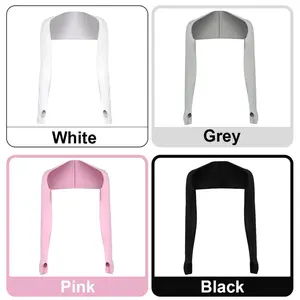 2-4pcs UV Protection Sun Shawl Cooling Arm Sleeve with Thumb Hole for Women Men Cycling Driving Golf Sleeves Cover Stay Cool