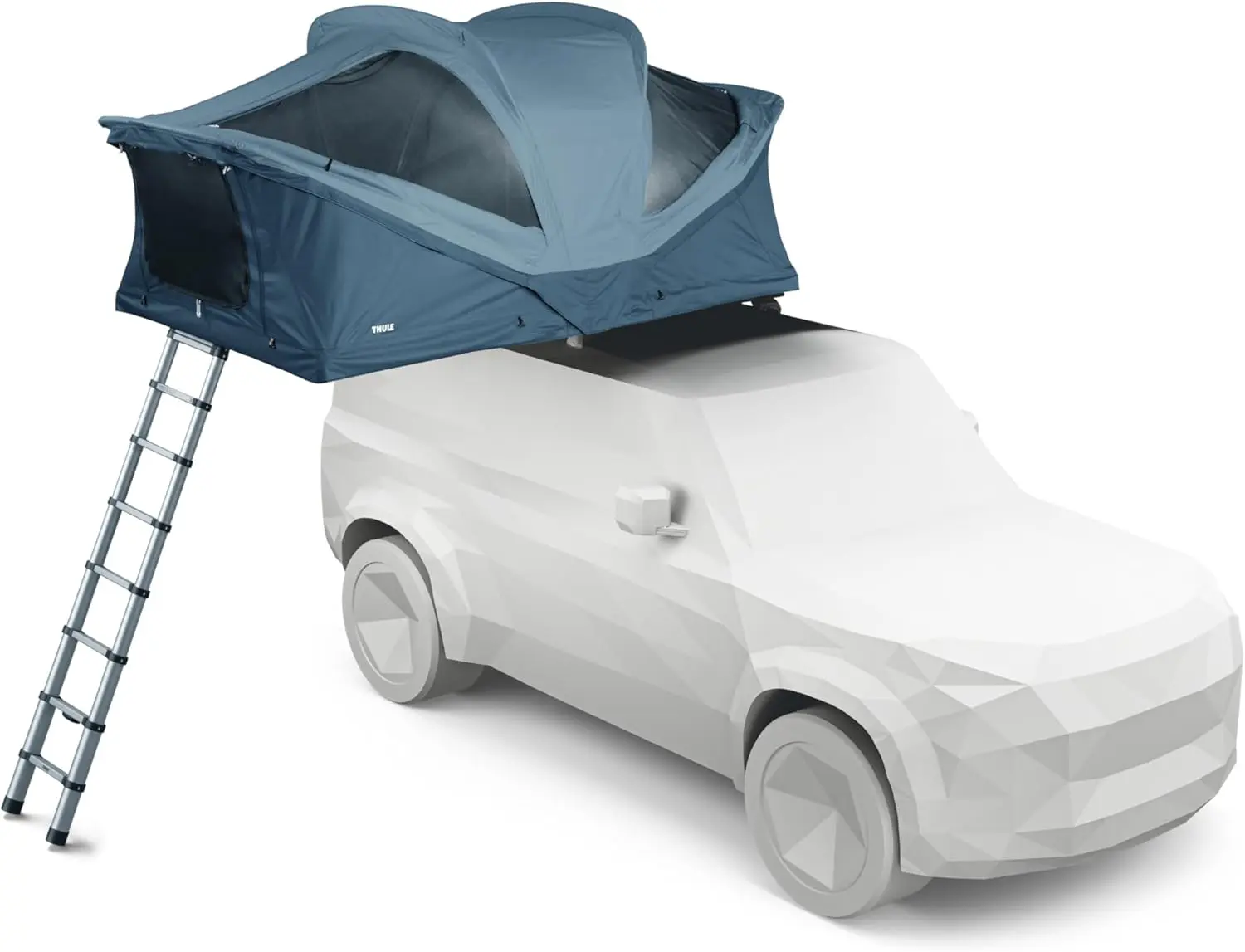 Thule Approach 2, Rooftop Tent, Includes Memory Foam Mattress, Large Windows and Breathable mesh Panels