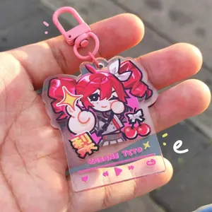 Teto Kasane keychain - Vocaloid, Spotify Keychains