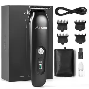 Artimaven Men's Beard Trimmer with T-Blade – Professional Electric Hair Clipper for Beard Trimming, Hair Styling & Sideburn Detailing, All-in-One Grooming Kit for Men