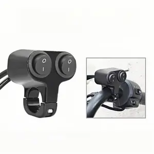 motorcycle handlebar Universal Motorcycle Handlebar, Ape Hanger & Half-Waffle Grips, Dual Control Handlebar Switch, Control Cable Spare Parts, Motorbike Replacement Mod Accessories battery monitor