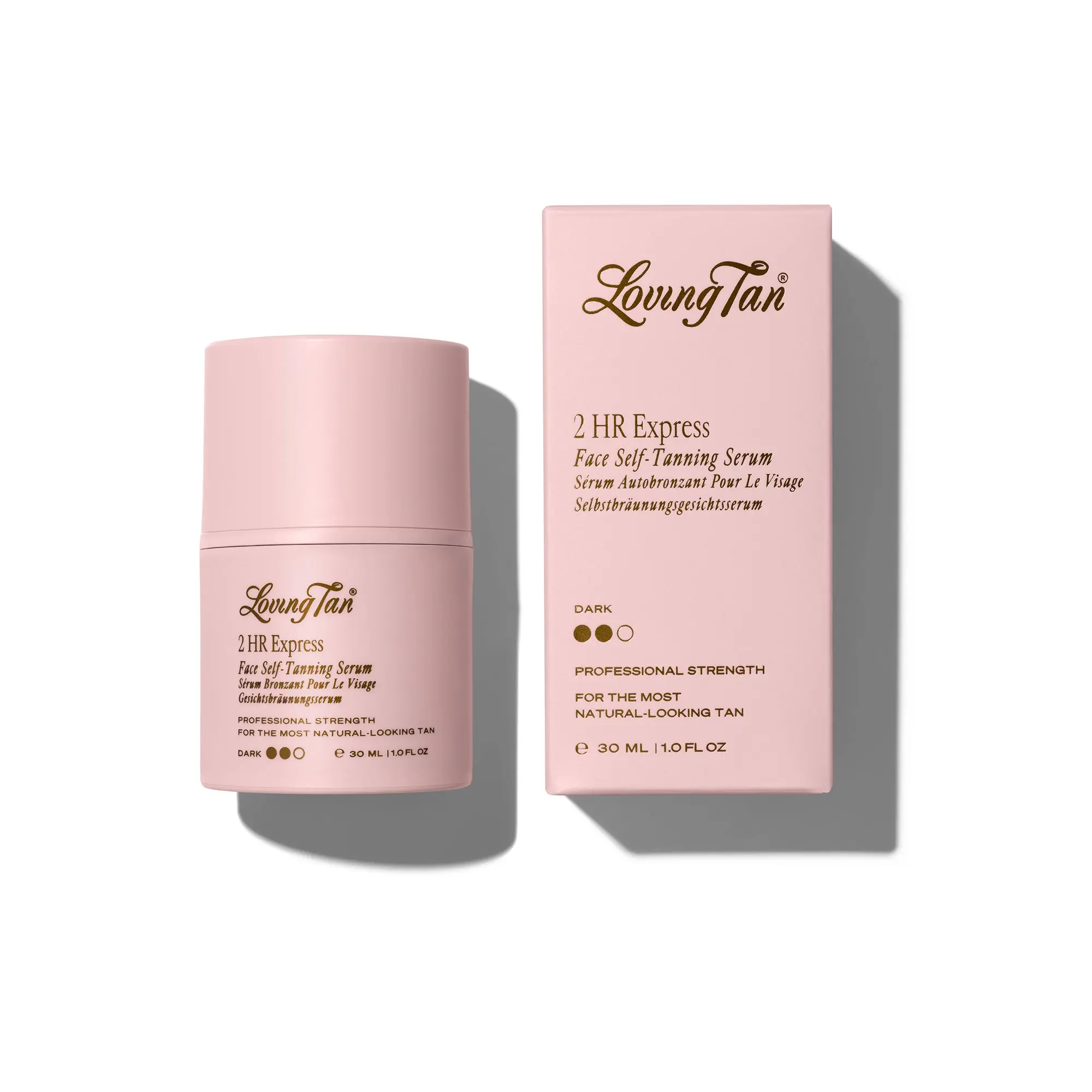 2 HR Express Face Self-Tanning Serum Dark
