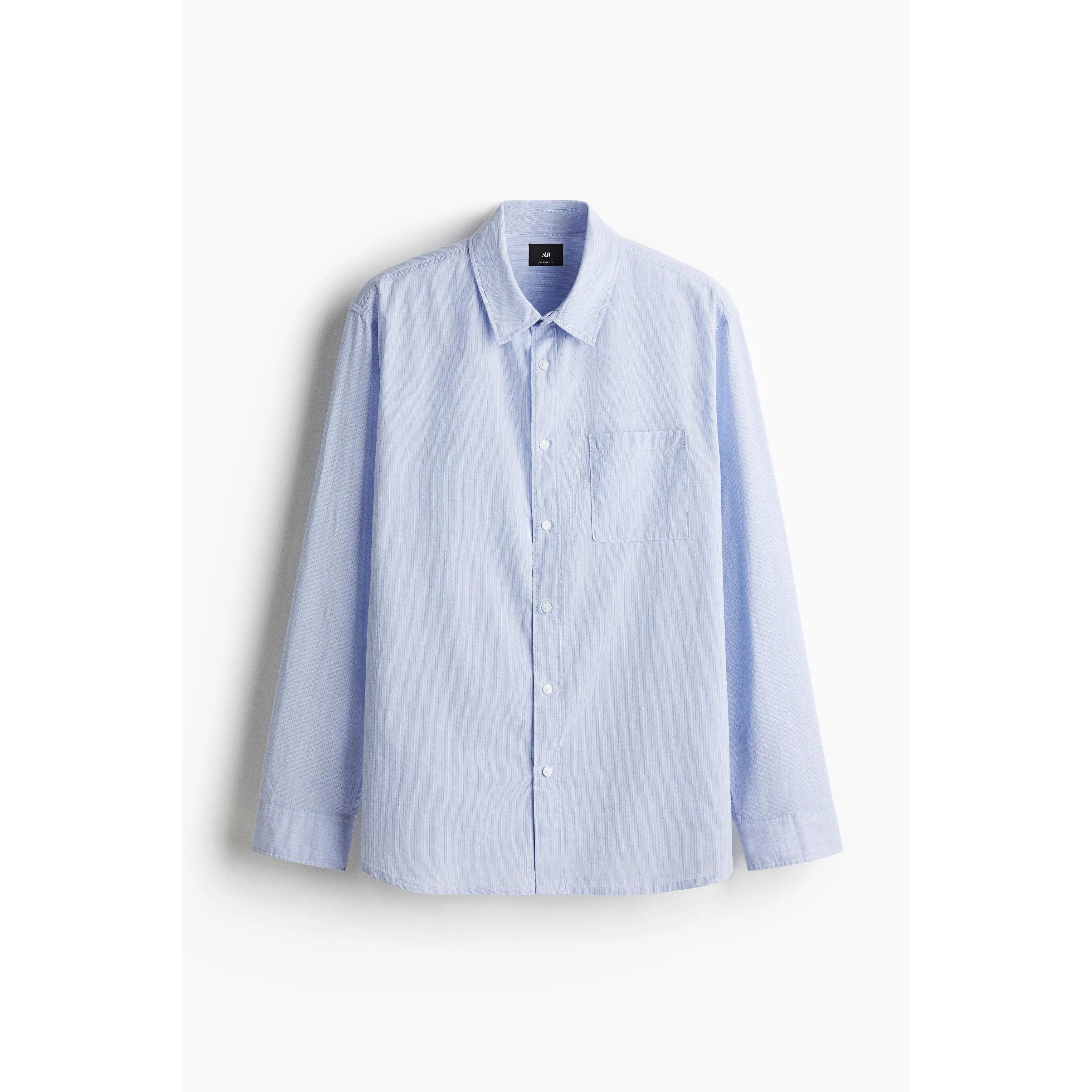 H&M Oversized Fit Seersucker shirt