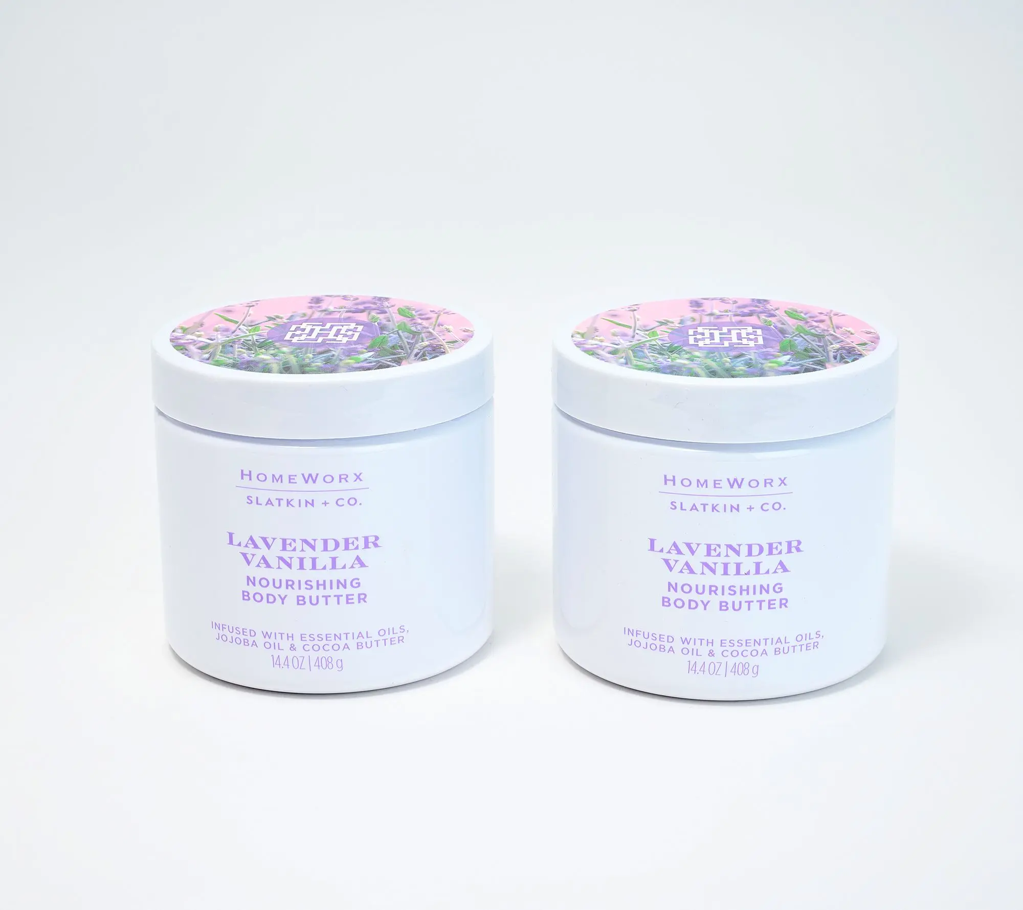 Homeworx by Slatkin + Co. Spring Getaway 14.4 oz Body Butter Duo