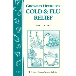 Growing Herbs for Cold & Flu Relief by Dorie Byers [Paperback Book]