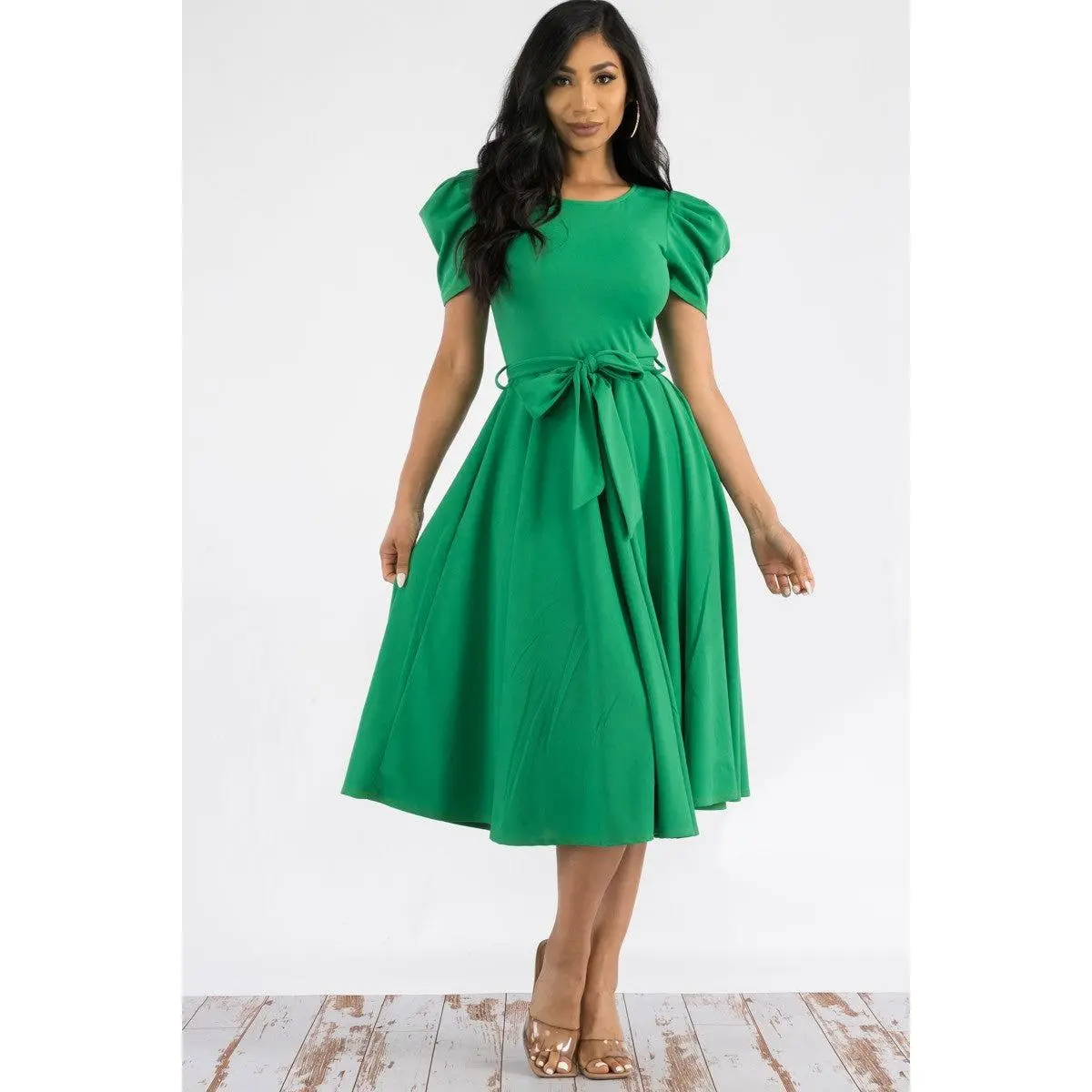 terani couture formal dress Mac Duggal Women's Strapless Brocade Midi Dress with Pockets