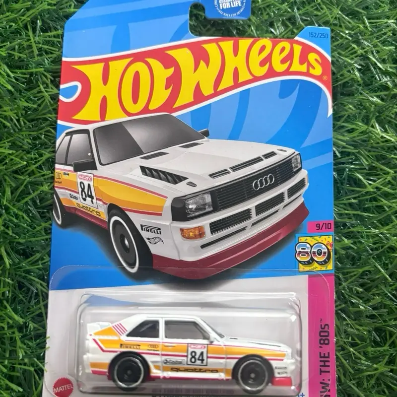 Hot Wheels Audi Quattro Die-Cast Toy Car, Collectible Vehicle for Kids and Hobbyists