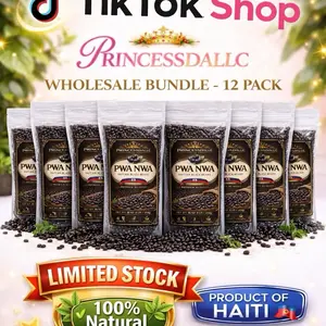 Wholesale 12 Pwa Nwa Haiti Pwa Peyi Black Beans Grain