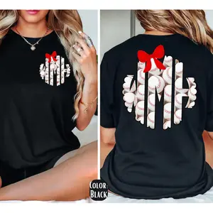 Baseball Monogram T-shirt 100% Pure Cotton T-shirt
