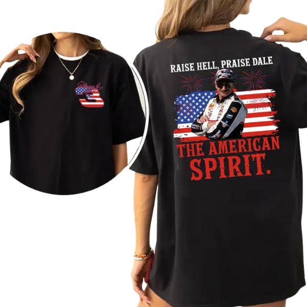 (Collection) D4Ie E4rnnh4rdt 03 T-Shirt, Racing Middle Finger 2 Sided Shirt, Vintage N4scar Shirt, Full Size Full Colors, Lovers Racing