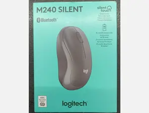 Logitech M240 Silent Bluetooth Mouse Wireless Compact Portable Smooth Tracking Silent Operation Wireless Connectivity