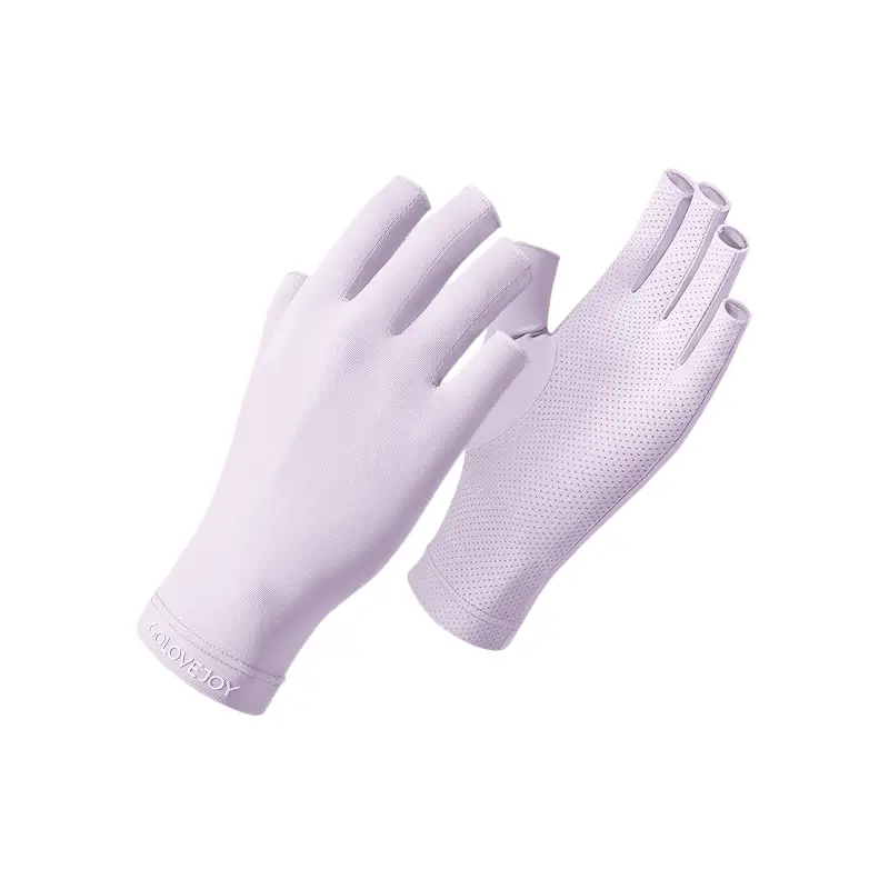 [Half-finger breathable model] Lavender purple