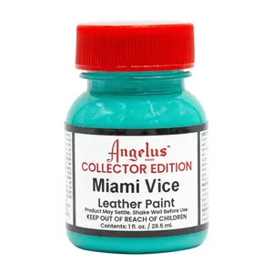 Angelus Collector Edition Miami Vice Acrylic Leather Paint, Shoe Paint, Sneaker Paint, DIY Custom Supplies, Custom Shoes, Custom Sneakers