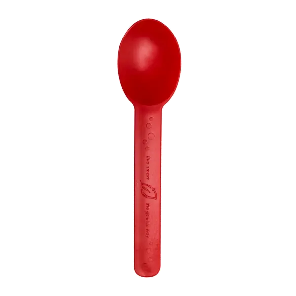 Karat Earth Heavy Weight Spoons, Red - 1,000 pcs